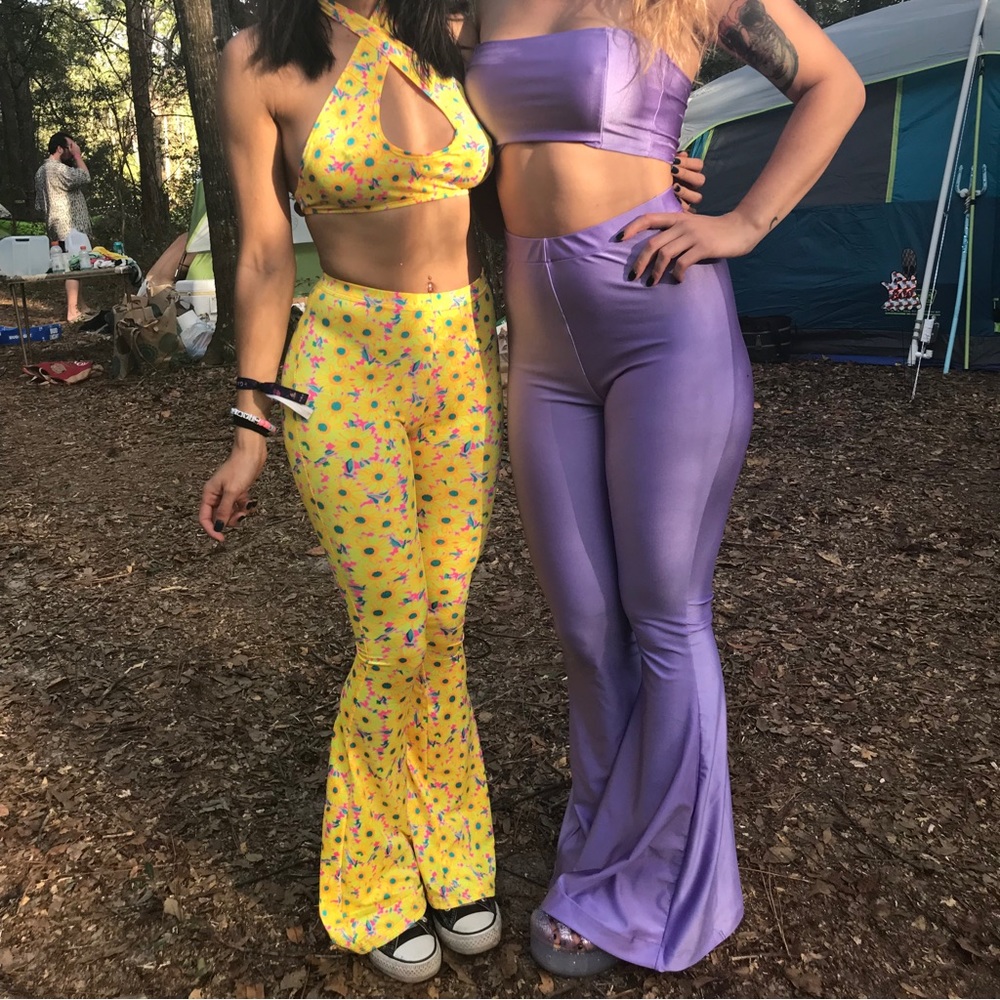 Two Piece Bell Bottom Set
